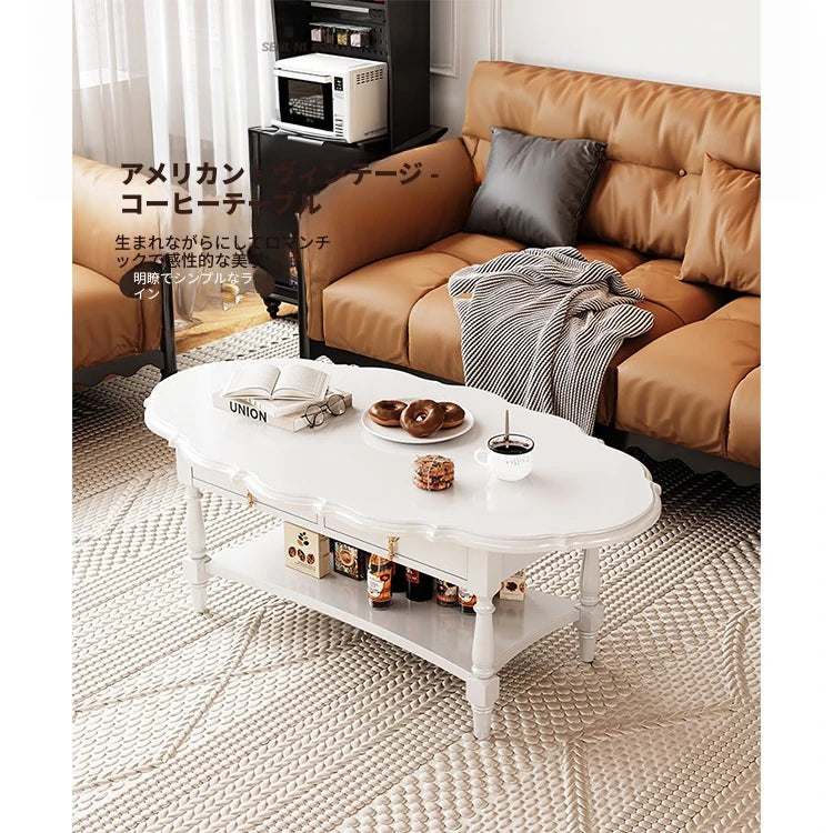 おしゃれなセンターテーブル | 多層板製 | デザイン性と収納力を兼ね備えたリビング家具 fcr-4840