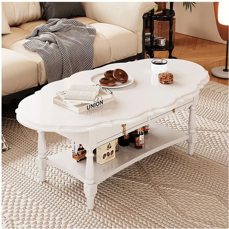 おしゃれなセンターテーブル | 多層板製 | デザイン性と収納力を兼ね備えたリビング家具 fcr-4840