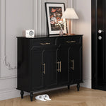 おしゃれなホワイトキャビネット - 多層板製、収納力抜群でシンプルなデザイン、リビングや玄関に最適! fcr-4841