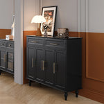 おしゃれなホワイトキャビネット - 多層板製、収納力抜群でシンプルなデザイン、リビングや玄関に最適! fcr-4841