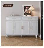 おしゃれなホワイトキャビネット - 多層板製、収納力抜群でシンプルなデザイン、リビングや玄関に最適! fcr-4841