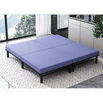 【快眠ベッド】MDF集成材&竹炭パネル採用!快適な寝心地を追求、人造繊維&椰纖絲マット付き fcsnm-904