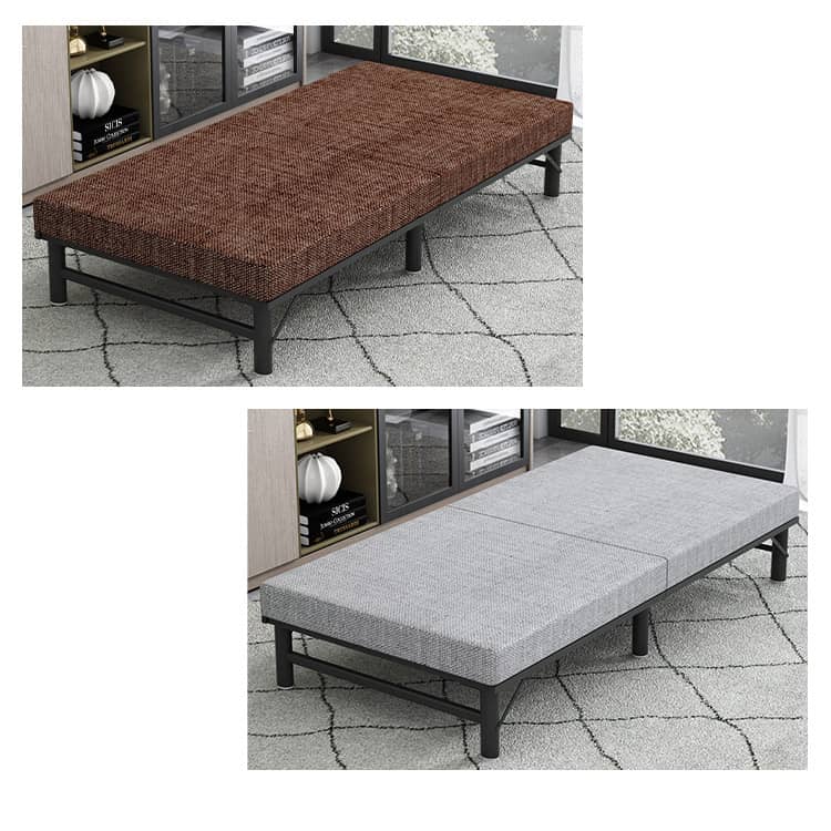 【快眠ベッド】MDF集成材&竹炭パネル採用!快適な寝心地を追求、人造繊維&椰纖絲マット付き fcsnm-904