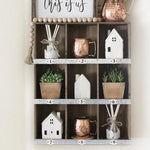 スギ材多機能キャビネット|ヴィンテージ風収納ソリューション fcwz-2355