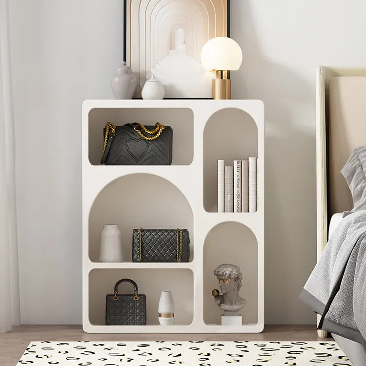 ディスプレイも楽しめるキャビネット ベッドサイドにも使える多機能デザイン fcwz-2360