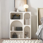 ディスプレイも楽しめるキャビネット ベッドサイドにも使える多機能デザイン fcwz-2360