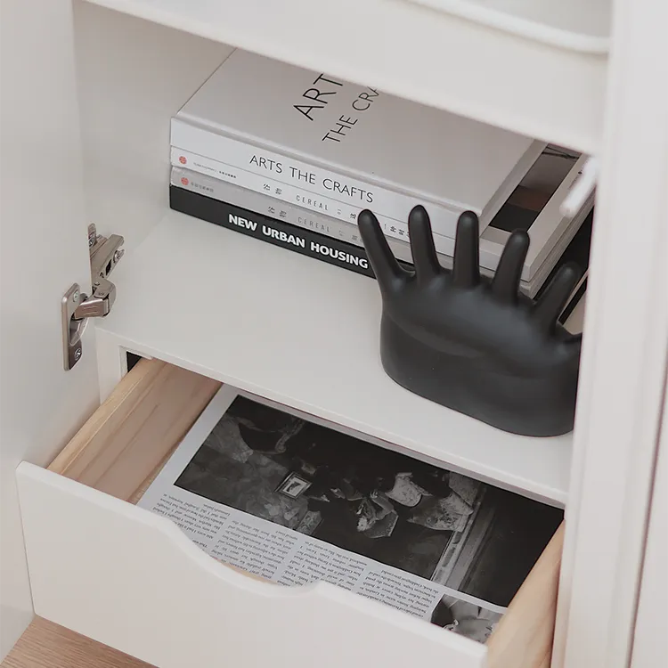 【玄関&リビングに】シェルホワイトの曲線キャビネット おしゃれ収納&ディスプレイに最適 fcwz-2363