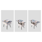 モダンなケヤキ多層板センターテーブル|スタイルを彩るデザイン家具 fcx-2586