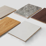 モダンなケヤキ多層板センターテーブル|スタイルを彩るデザイン家具 fcx-2586