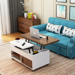 モダンデザイン多層板製センターテーブル|昇降式&収納機能付き fcx-2587