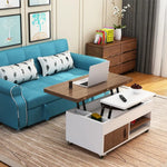 モダンデザイン多層板製センターテーブル|昇降式&収納機能付き fcx-2587