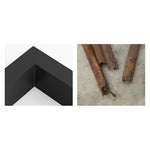 モダンデザインのガラス&合成皮革化粧台セット - スタイリッシュな収納力とコンパクトサイズ fcx-2594