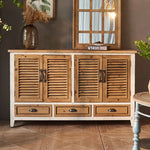 スギ材のナチュラルキャビネット—おしゃれな収納スタイルを実現 hczym-2316