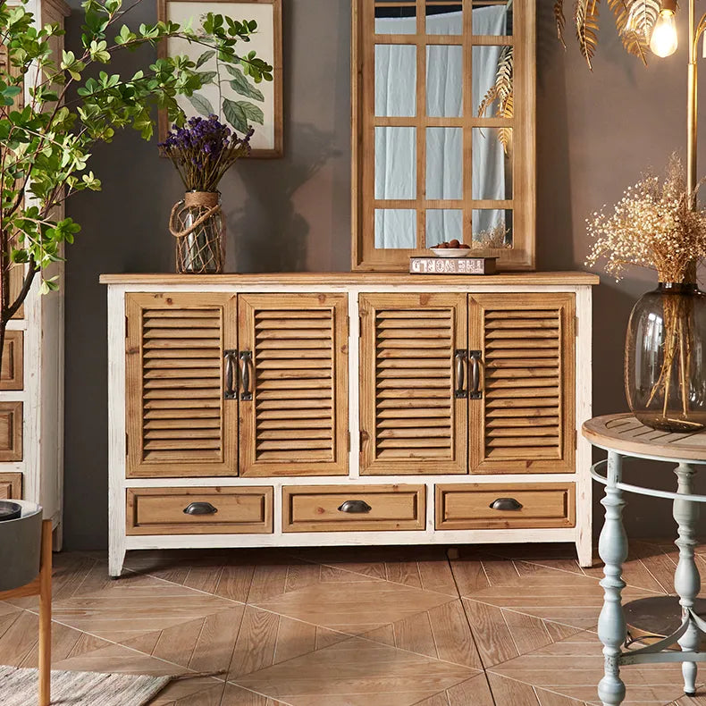 スギ材のナチュラルキャビネット—おしゃれな収納スタイルを実現 hczym-2316