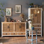 スギ材のナチュラルキャビネット—おしゃれな収納スタイルを実現 hczym-2316