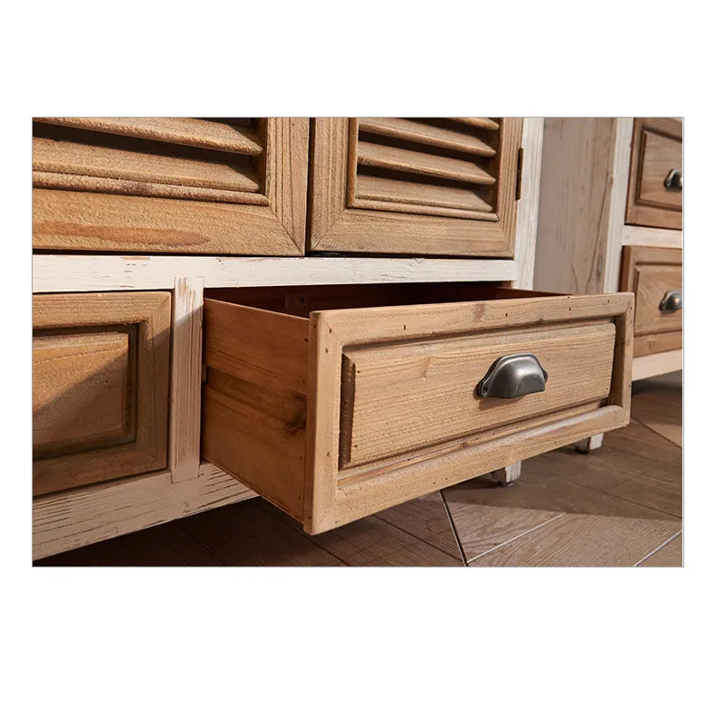 スギ材のナチュラルキャビネット—おしゃれな収納スタイルを実現 hczym-2316