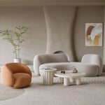 豪華な無垢材パイルソファー|モダンなデザインが魅力的なリビングの主役アイテム fdfh-2212