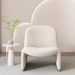 シープボア綿麻チェア|モダンデザインの心地よい座り心地 fdfh-2215