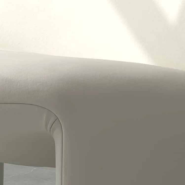 シープボア綿麻チェア|モダンデザインの心地よい座り心地 fdfh-2215