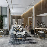 高級感漂うセラミックラウンドテーブル|モダンデザインでおしゃれな空間を演出 fdfh-2216