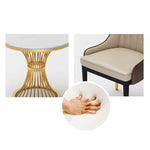 高級感ある大理石テーブルセット|モダンデザインでおしゃれな食卓を演出 fdfh-2219