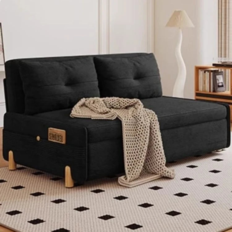 シンプルで快適な無垢材ソファー|シリコンフィル&コーデュロイ素材使用の癒し空間 fdh-3110