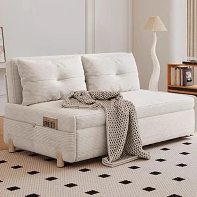 シンプルで快適な無垢材ソファー|シリコンフィル&コーデュロイ素材使用の癒し空間 fdh-3110