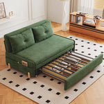 シンプルで快適な無垢材ソファー|シリコンフィル&コーデュロイ素材使用の癒し空間 fdh-3110