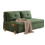 シンプルで快適な無垢材ソファー|シリコンフィル&コーデュロイ素材使用の癒し空間 fdh-3110