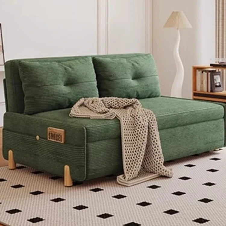 シンプルで快適な無垢材ソファー|シリコンフィル&コーデュロイ素材使用の癒し空間 fdh-3110