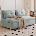 シンプルで快適な無垢材ソファー|シリコンフィル&コーデュロイ素材使用の癒し空間 fdh-3110