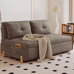 シンプルで快適な無垢材ソファー|シリコンフィル&コーデュロイ素材使用の癒し空間 fdh-3110