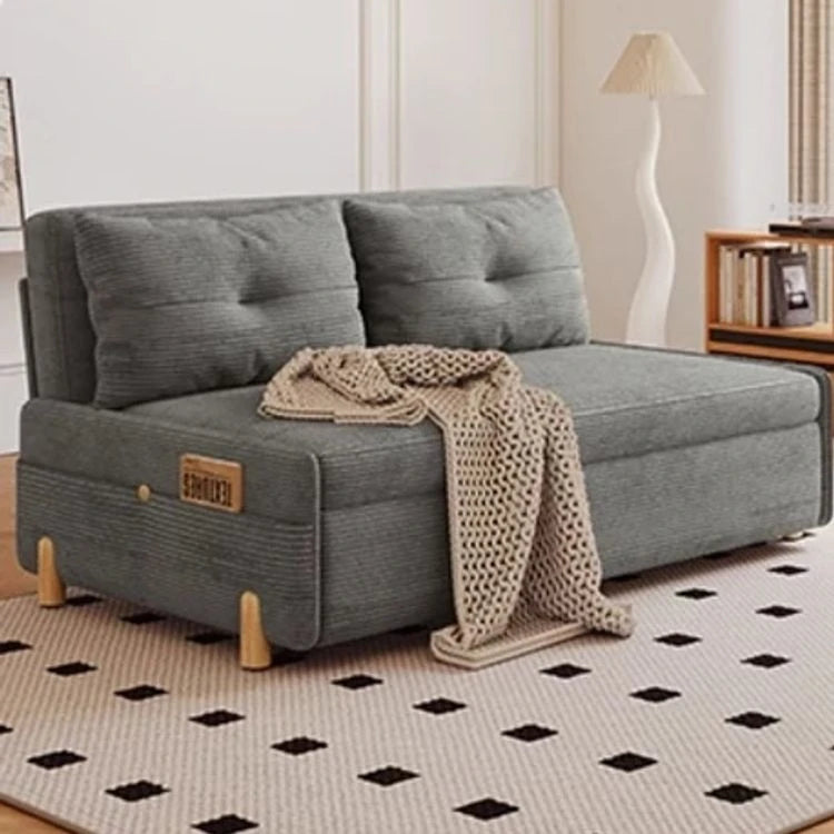 シンプルで快適な無垢材ソファー|シリコンフィル&コーデュロイ素材使用の癒し空間 fdh-3110