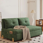 シンプルで快適な無垢材ソファー|シリコンフィル&コーデュロイ素材使用の癒し空間 fdh-3110