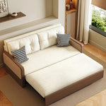 オーク無垢材とラタン使用のシリコンフィルコーデュロイソファー|モダンで快適なリビングスタイルを演出 fdh-3111