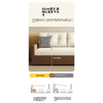 オーク無垢材とラタン使用のシリコンフィルコーデュロイソファー|モダンで快適なリビングスタイルを演出 fdh-3111