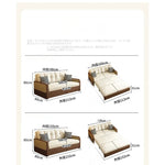 オーク無垢材とラタン使用のシリコンフィルコーデュロイソファー|モダンで快適なリビングスタイルを演出 fdh-3111