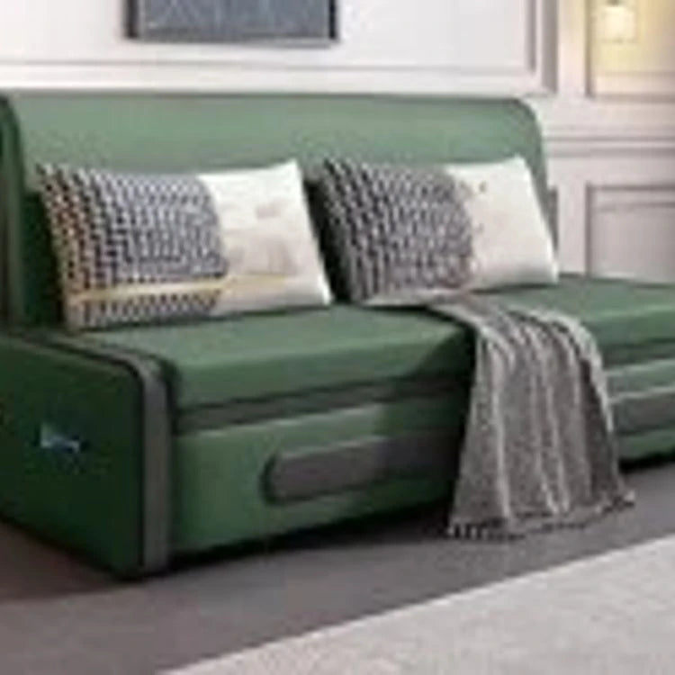 デザイン性抜群のエアレザーソファー - パイン材使用、収納付き、快適なリビング空間を実現! fdh-4761