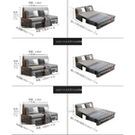 ソファベッド ソファ おしゃれ【幅82/102/122/152/182cm 収納付き・収納なし】北欧風 多サイズ ソファベッド エアレザー 1人掛け・2人掛け・3人掛け グリーン/ベージュ/イエロー/ライトブルー/ライトグレー/ダークブルー fdh-4761
