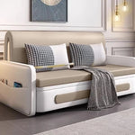 エアレザーとアイアンのスタイリッシュソファー|無垢材使用・洗練デザインで快適なリビング空間を演出! fdh-4762