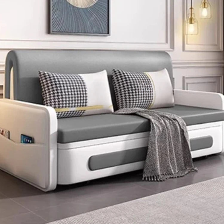 エアレザーとアイアンのスタイリッシュソファー|無垢材使用・洗練デザインで快適なリビング空間を演出! fdh-4762