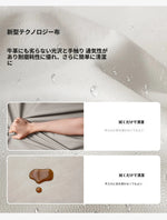 エアレザーとアイアンのスタイリッシュソファー|無垢材使用・洗練デザインで快適なリビング空間を演出! fdh-4762