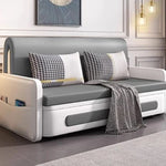 エアレザーとアイアンのスタイリッシュソファー|無垢材使用・洗練デザインで快適なリビング空間を演出! fdh-4762