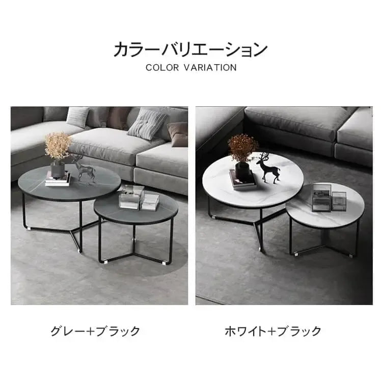 テーブル グレー+ブラック グレー+ゴールド ホワイト+ブラック ホワイト+ゴールド セラミック スチール fdn-001-cj-table