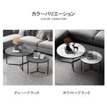 テーブル グレー+ブラック グレー+ゴールド ホワイト+ブラック ホワイト+ゴールド セラミック スチール fdn-001-cj-table