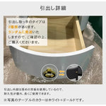 センターテーブル ホワイト グレー セラミック fdn-002-cj-table