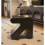 【ポップなデザイン!おしゃれな人工皮革スツール - リビングに彩りをプラス】 fel-1953