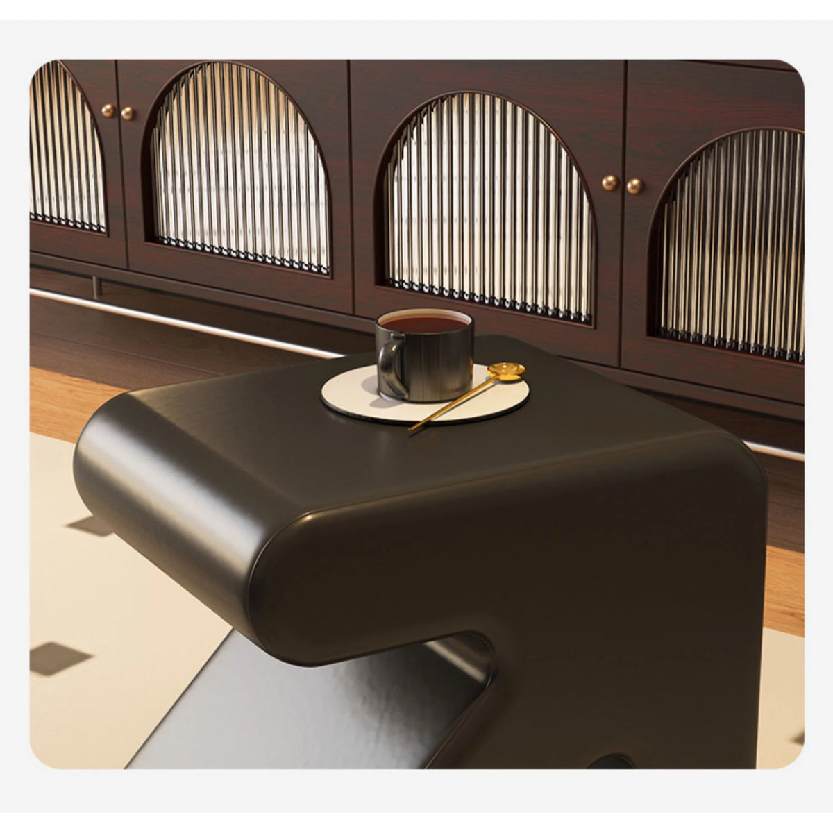 【ポップなデザイン!おしゃれな人工皮革スツール - リビングに彩りをプラス】 fel-1953