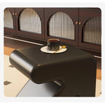 【ポップなデザイン!おしゃれな人工皮革スツール - リビングに彩りをプラス】 fel-1953