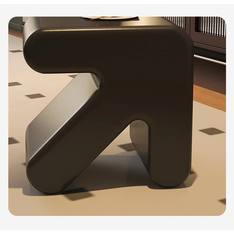 【ポップなデザイン!おしゃれな人工皮革スツール - リビングに彩りをプラス】 fel-1953